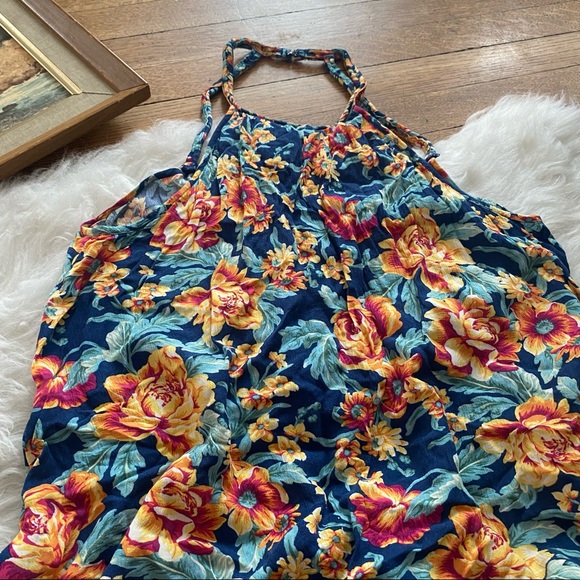 American Eagle Hawaiian Print Mini Dress - Picture 2 of 5